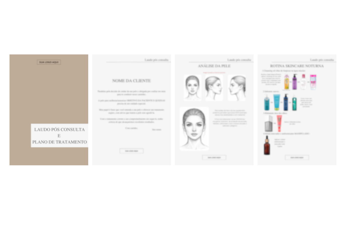 Mockup do bônus Plano Editável de Rotina Personalizada